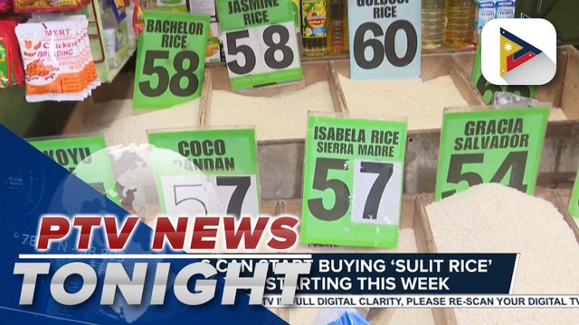 Filipinos can start buying ‘Sulit Rice’ at P36/kg starting this week