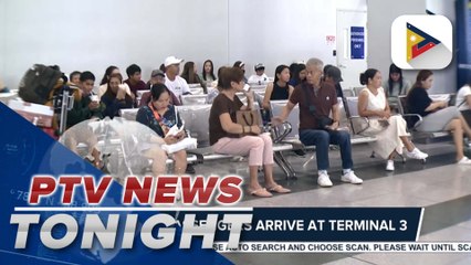 Passengers flock to NAIA after holiday break