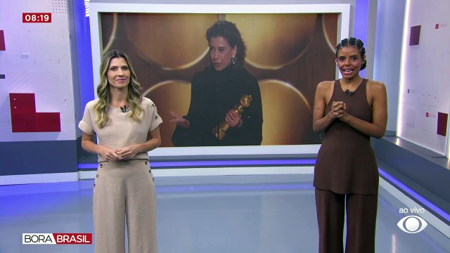 Fernanda Montenegro comemora Globo de Ouro de Fernanda Torres