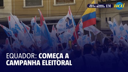 Começa campanha eleitoral no Equador