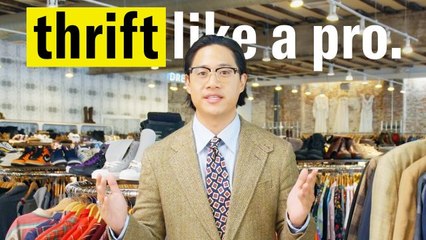 How To Thrift For Suits & Jackets Like a Pro