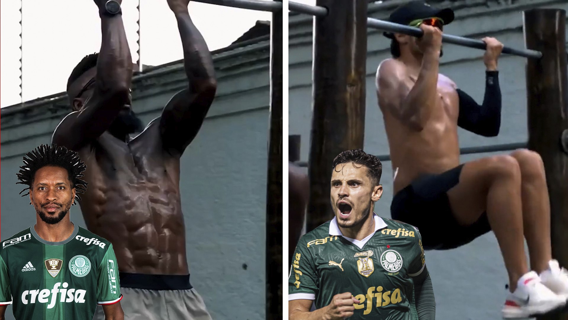 Brasil: Raphael Veiga entrena junto a Zé Roberto, quien a sus 50 años ...