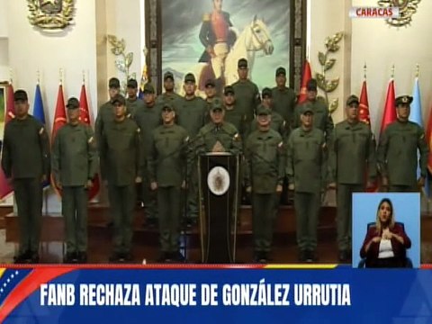 Vpdte. Sectorial Vladimir Padrino López: No podrán con la fortaleza institucional de la FANB