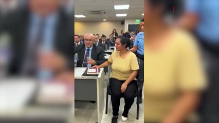 El llanto de Brenda Agüero, la enfermera acusada de asesinar cinco bebés en el Hospital Neonatal de Córdoba