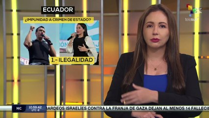 VECTOR 06-01-25: ECUADOR | ¿IMPUNIDAD A CRIMEN DE ESTADO?