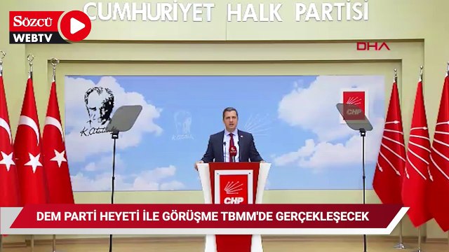 CHP'li Yücel: Derhal Türkiye’deki Suriyelilerin geri dönmesi için bir planlama yapın