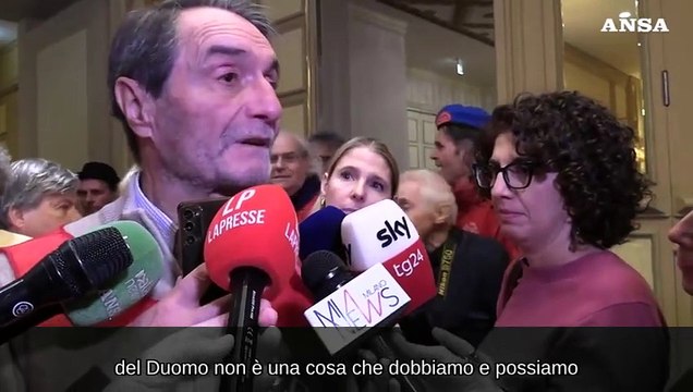 Milano, Fontana: A Capodanno in piazza Duomo fatti di gravita' assoluta