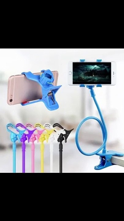 Mobile Phone Stand Holder Flexible And Power Full Grip – 360 Degree Rotating Mobile Stand Bedside Able Lazy Snake Mobile Phone Holder(random Color)
