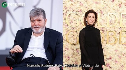 "Marcelo Rubens Paiva aplaude Fernanda Torres no Globo de Ouro: Tapas & Beijos memoráveis!"