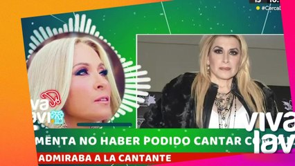 Yuri lamenta no haber podido cantar con Dulce