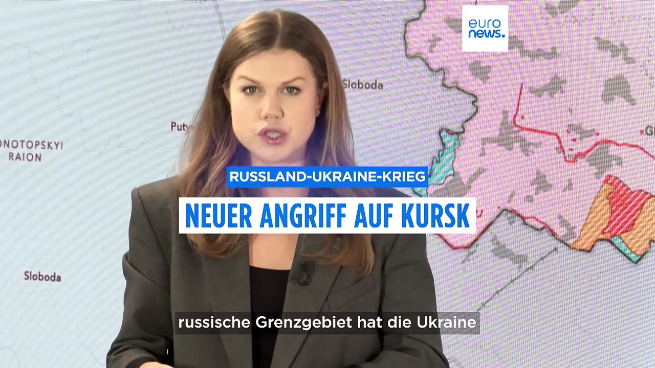 Neuer Angriff der Ukraine auf Russland: Was geschieht in der Region Kursk?