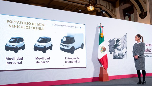 México: Gobierno Federal presenta Olinia, la nueva armadora mexicana de autos eléctricos accesibles