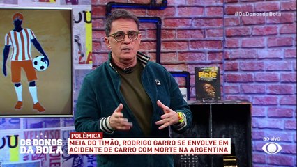“Momento de apoiar”, diz Fabinho Soldado sobre acidente de Garro, do Corinthians
