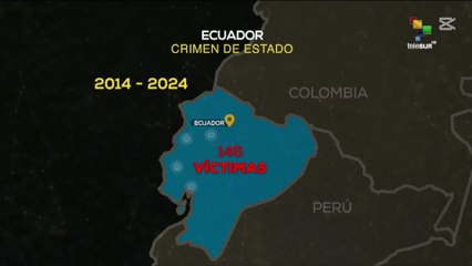MAPA 06-01-25: ECUADOR: CRIMEN DE ESTADO