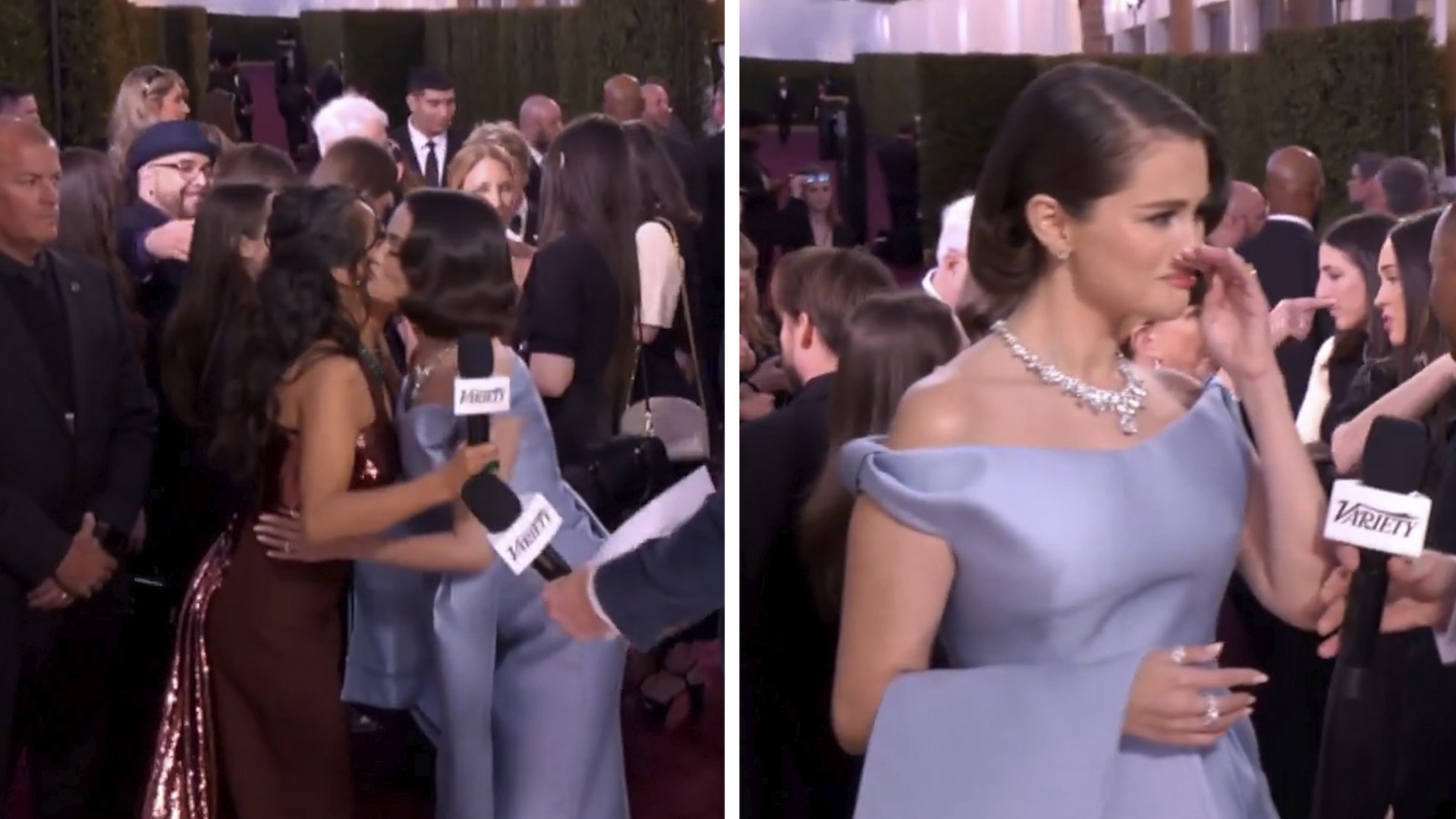 Salma Hayek defiende a Selena Gomez: ''Djala que tenga su momento'' en los Golden Globes