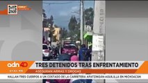 Tres detenidos deja una balacera entre policías y civiles armados en Puebla