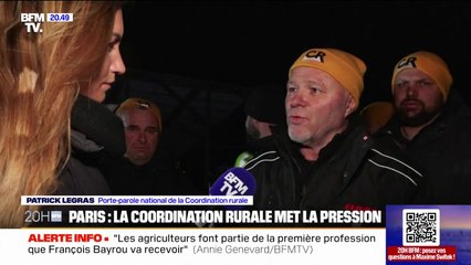 "On est vraiment dans le dur":  BFMTV aux côtés des agriculteurs sur un point de blocage de la Coordination rurale