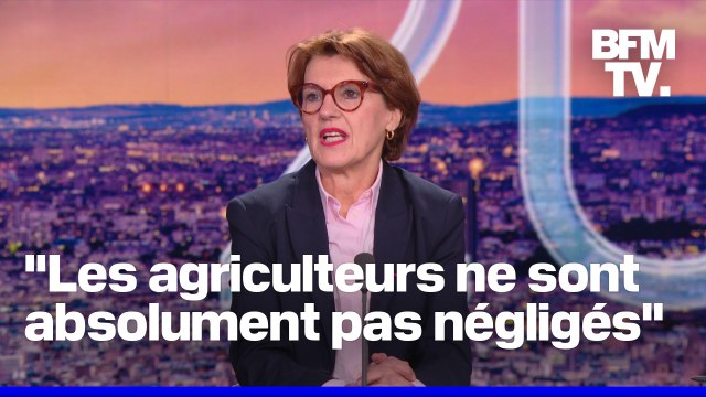 Agriculture: l'interview de la ministre Annie Genevard en intégralité