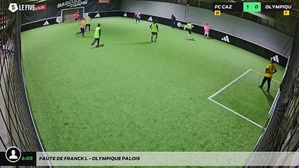 Faute de Franck L - Olympique Palois