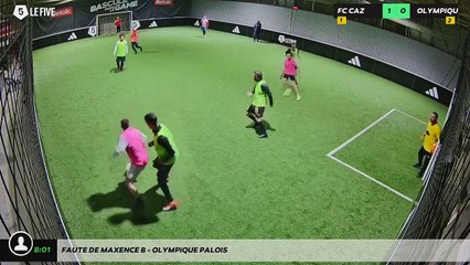 Faute de Maxence B - Olympique Palois