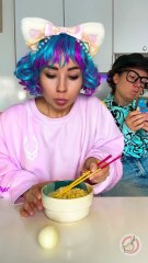 ENDLESS EGG GAME🥚 | The struggle of eating with chopsticks