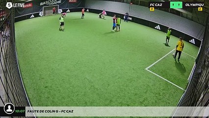 Faute de Colin G - Fc Caz