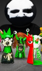 It’s Spooky in Sprunki Town! 😱👹 Cute Creatures Turned into Monsters!