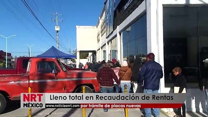 Tardan hasta más de 2 horas para el trámite de nuevas placas