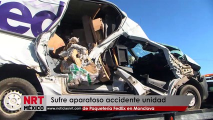 La unidad fue pérdida total así como también los paquetes