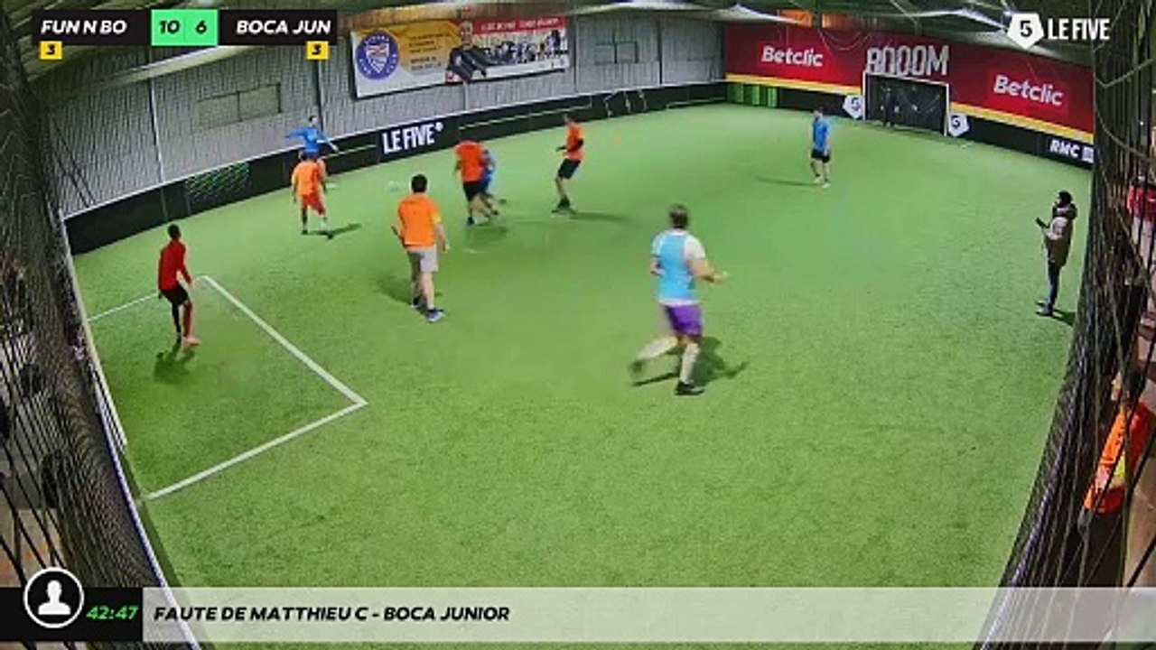 Faute de Matthieu C - Boca Junior