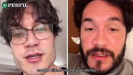 "Ex-BBB Eliezer revela procedimentos estéticos, Denílson na Globo e críticas a Patrícia Poeta"