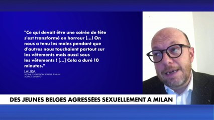 Matteo Ghisalberti, à propos des agressions sexuelles à Milan : «Il y a une certaine répétition»