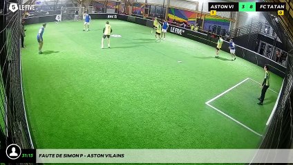 Faute de Simon P - Aston Vilains