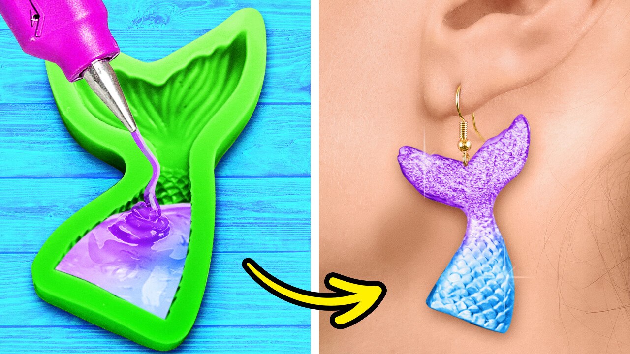 3D VS RÉSINE ÉPOXY VS ARGILE POLYMÈRE. BIJOUX, ACCESSOIRES, DÉCORATIONS DIY