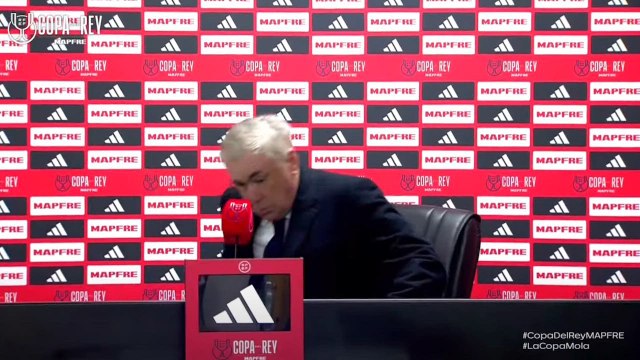 Rueda de prensa de Carlo Ancelotti tras Deportiva Minera vs Real Madrid