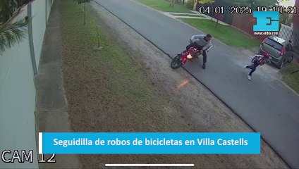 Seguidilla de robos de bicicletas en Villa Castells