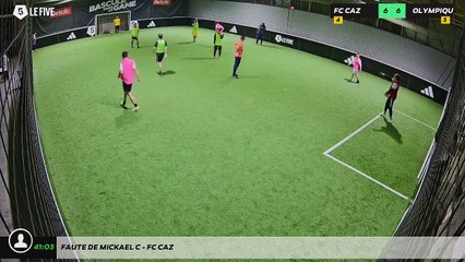 Faute de Mickael C - Fc Caz