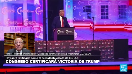 Rafael Peñalver: "Es una ironía que Kamala Harris presidiera certificación de Trump"