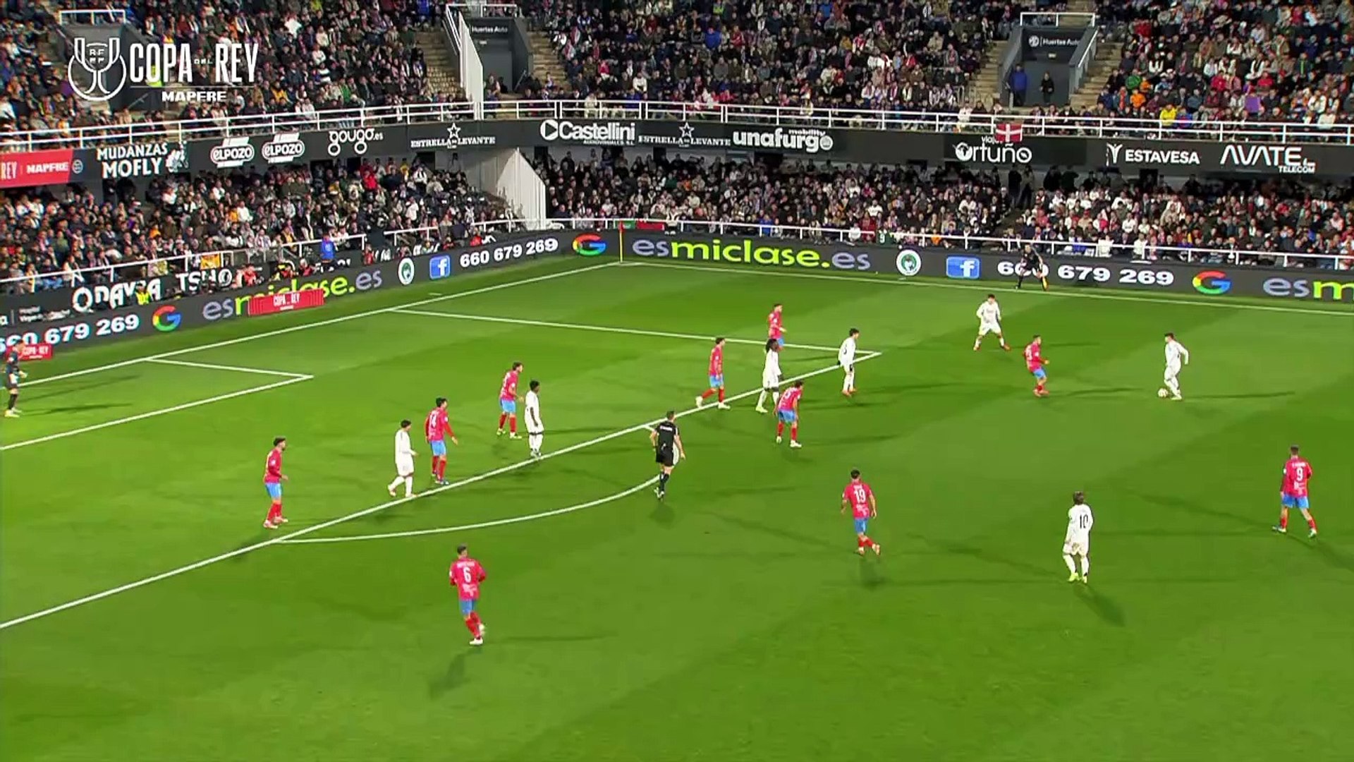 Gol de Arda Gler (0-3) en el Deportiva Minera 0-5 Real Madrid