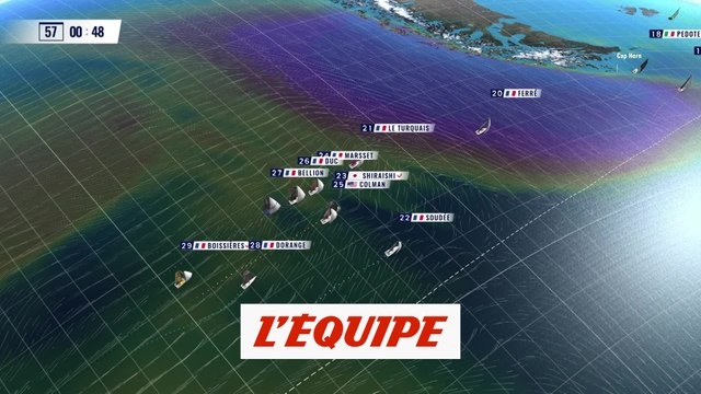 Dalin devance Richomme au Pot-au-Noir - Voile - Vendée Globe
