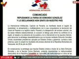 Internacional Antifascista capítulo de Panamá repudia la trama desestabilizadora de Edmundo González