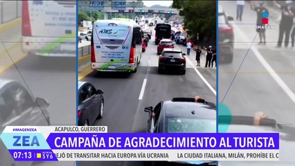 Evelyn Salgado lanza campaña de agradecimiento para los turistas