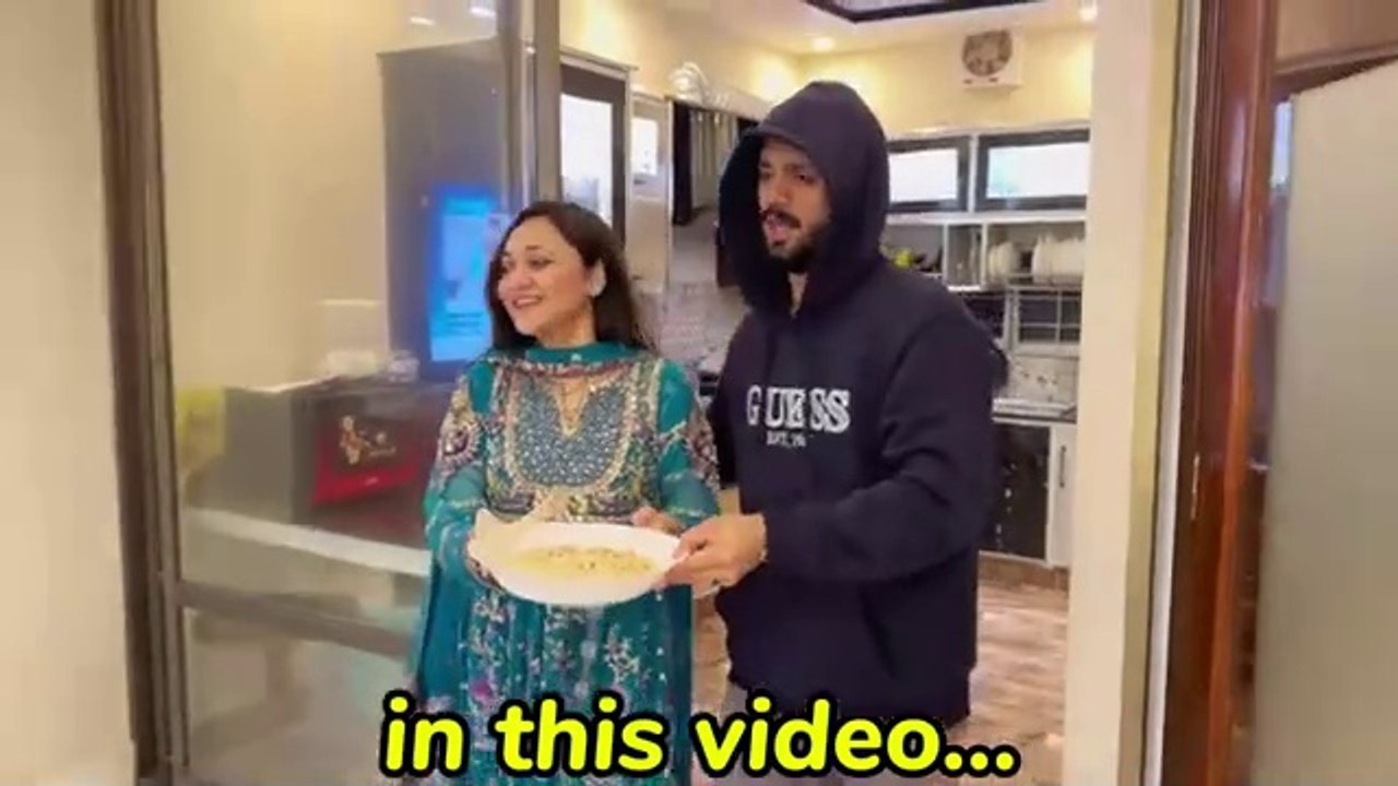 Emaan made Kheer for the First Time😋AMMA BABA got surprised😱