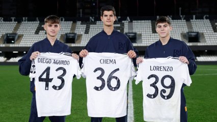 Los canteranos celebran su debut: "Le voy a dar mi camiseta a mi abuelo, que las colecciona"
