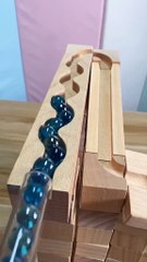 So satisfying 😍 By @childrensgarden46 #🙂wooden #woodwork #toys #satisfying