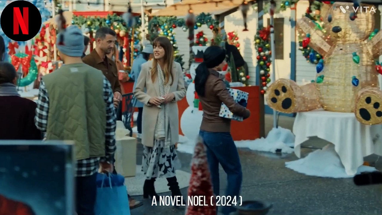 A Novel Noel (2024) 🎄 | Christmas Romance Movie Explained | Heartwarming Plot Breakdown 💖