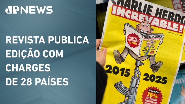 Ataque ao Charlie Hebdo que deixou 12 mortos completa 10 anos
