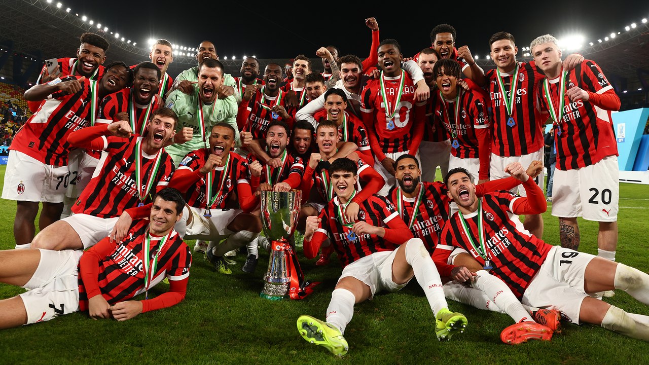 Super Milan! La premiazione dei rossoneri a Riyadh