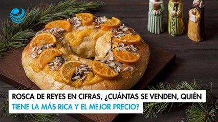 Rosca de Reyes en cifras, ¿cuántas se venden, quién tiene la más rica y el mejor precio?