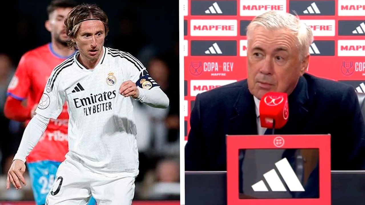 Real Madrid: Ancelotti responde a las críticas tras su victoria en la Copa del Rey y elogia a Luka Modric